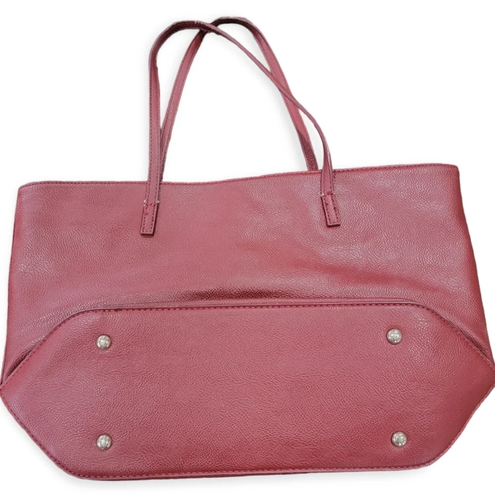 Burgundy Nine West Leather Purse - Picture 6 of 8